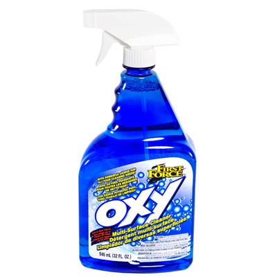 CLEANER OXY 32 OZ HARD SURFACE W/TRIGGER FIRST FORCE - Regent Products